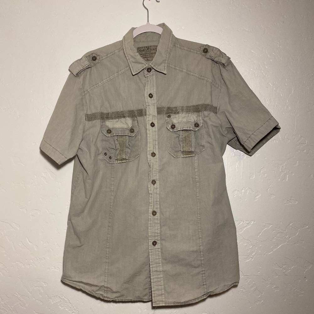 Marc Ecko cut & sew shirt, size large